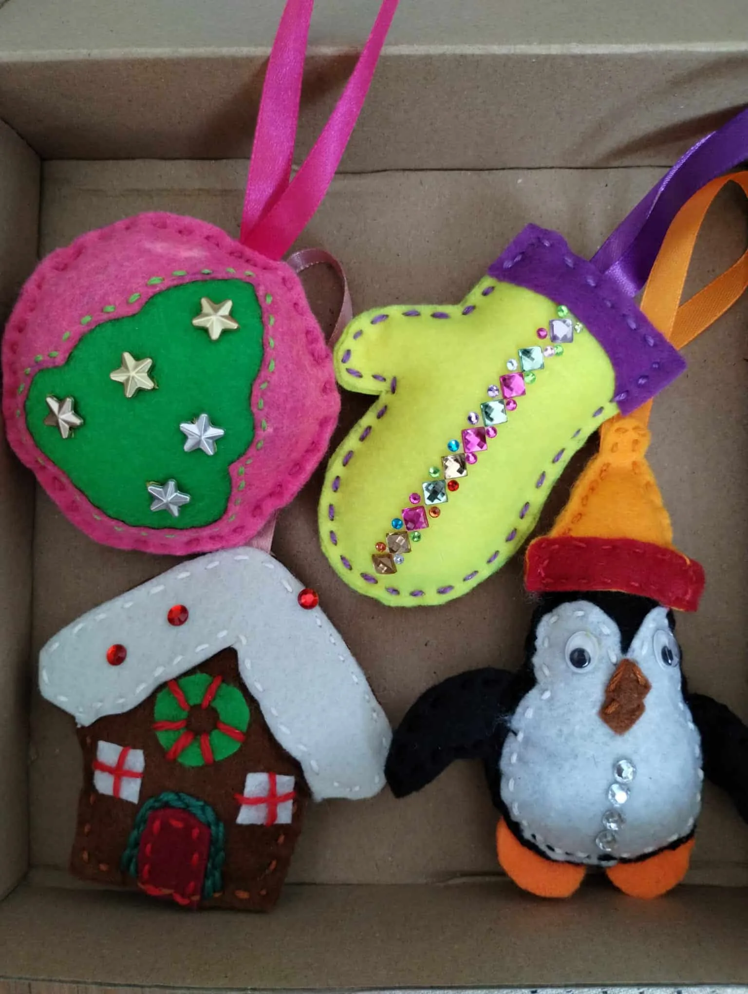 Set decoratiuni Craciun Handmade colectie 10