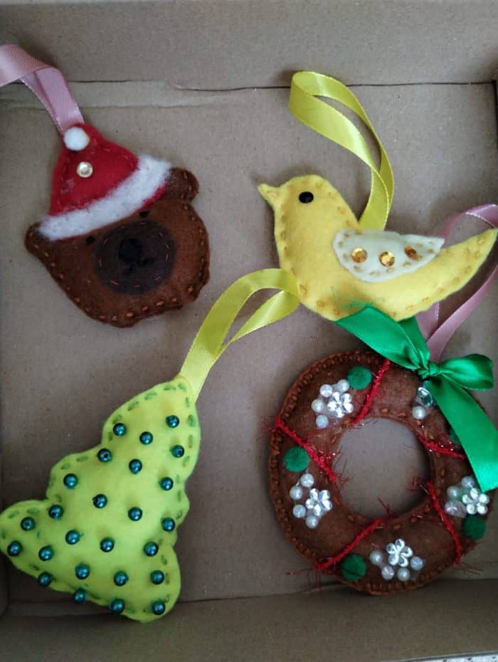 Set decoratiuni Craciun Handmade colectie 13 - imagine 1