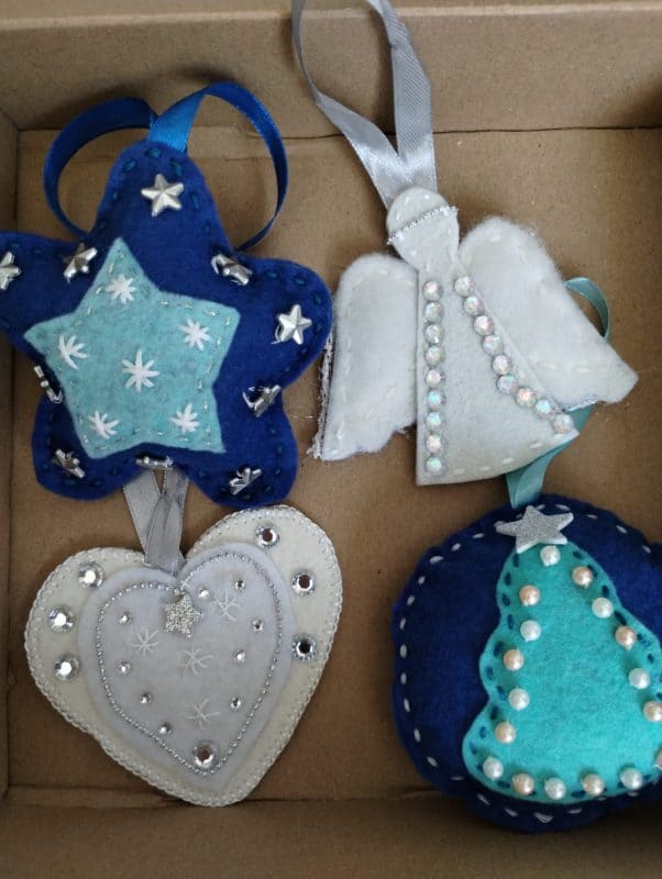 Set decoratiuni Craciun Handmade colectie 15