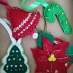 Set decoratiuni Craciun Handmade colectie 16