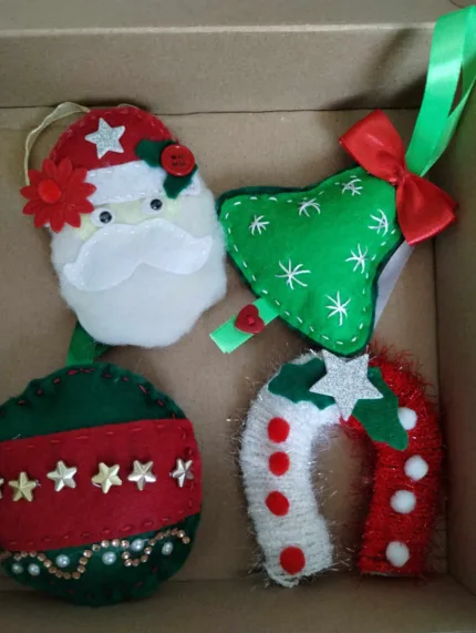 Set decoratiuni Craciun Handmade colectie 17
