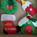 Set decoratiuni Craciun Handmade colectie 18