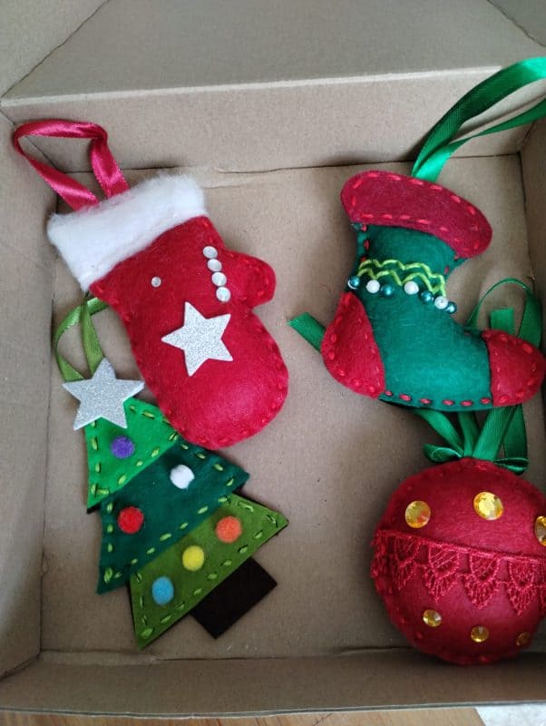 Set decoratiuni Craciun Handmade colectie 19