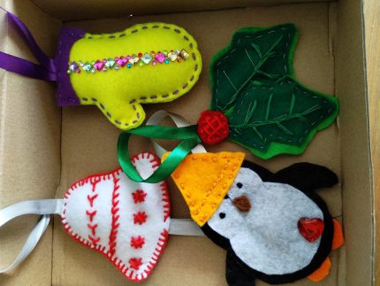 Set decoratiuni Craciun Handmade colectie 23