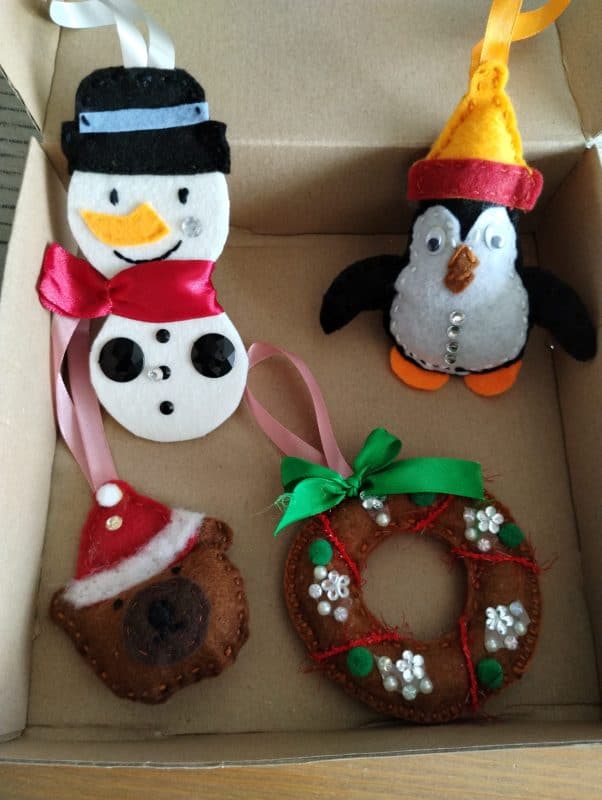 Set decoratiuni Craciun Handmade colectie 26