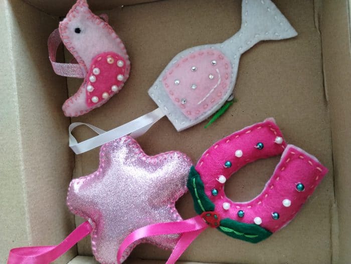 Set decoratiuni Craciun Handmade colectie 28 - imagine 1