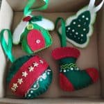 Set decoratiuni Craciun Handmade colectie 3