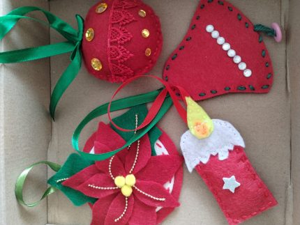 Set decoratiuni Craciun Handmade colectie 30