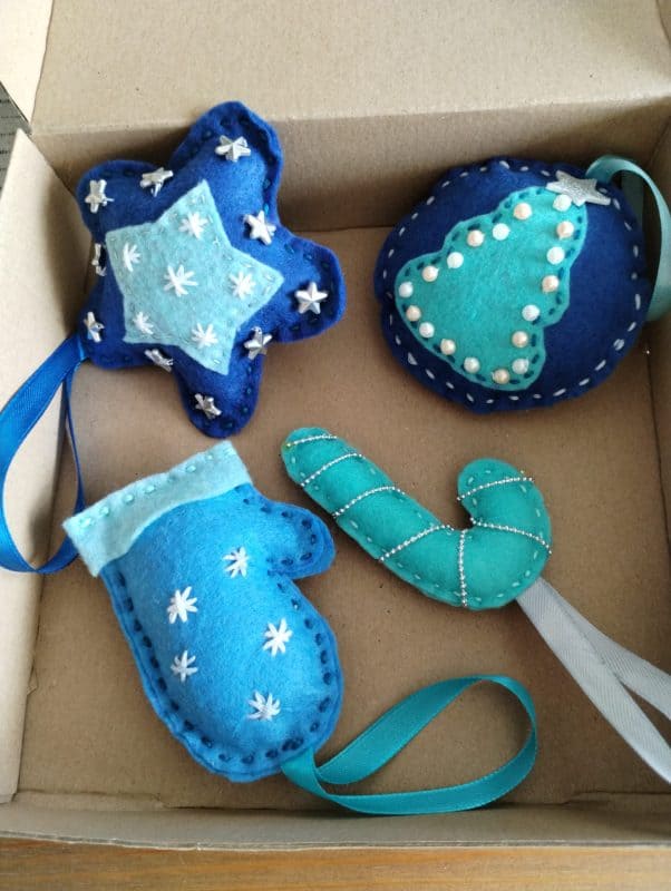 Set decoratiuni Craciun Handmade colectie 32
