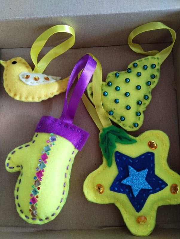 Set decoratiuni Craciun Handmade colectie 38