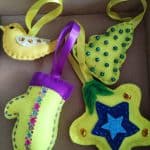 Set decoratiuni Craciun Handmade colectie 4