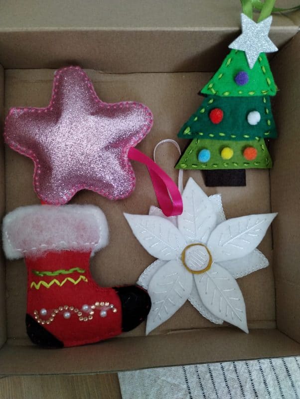 Set decoratiuni Craciun Handmade colectie 6