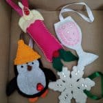Set decoratiuni Craciun Handmade colectie 9