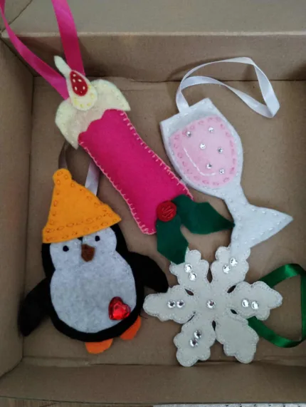 Set decoratiuni Craciun Handmade colectie 9