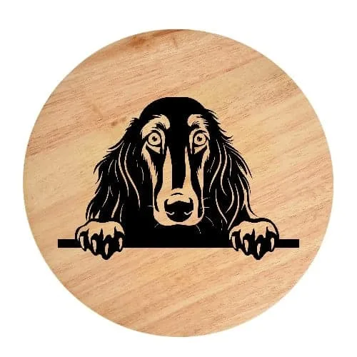 AFGHAN HOUND-Photoroom Tablou gravat pe lemn, caine rasa 'OGAR AFGAN' - imagine 1