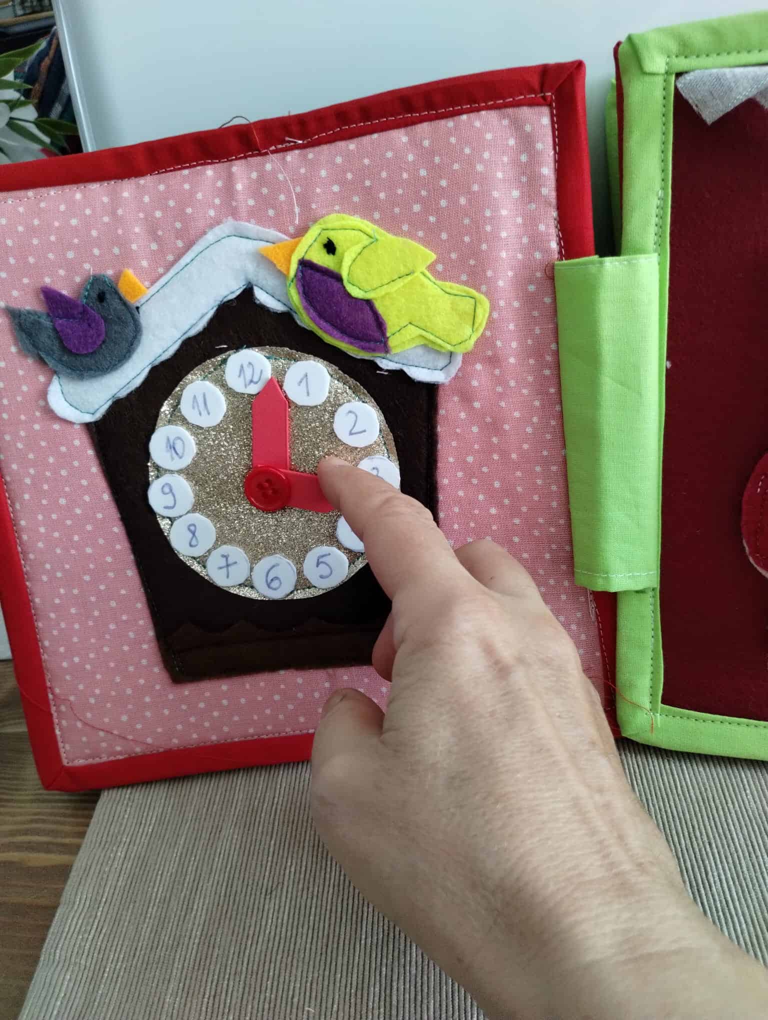 Quiet Book Handmade Houses4 Quiet Book „The City”, Quiet Book Montessori, Jucărie educativă, Quiet Book de activități - imagine 4