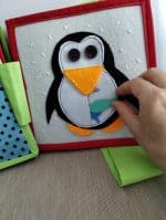 Quiet Book „The City”, Quiet Book Montessori, Jucărie educativă, Quiet Book de activități - imagine 7