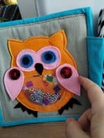 Quiet Book „Floarea Soarelui”, Quiet Book Montessori, Jucărie educativă, Quiet Book de activități - imagine 9