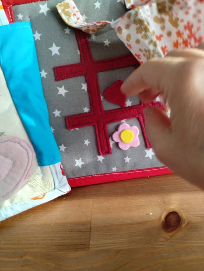 Quiet Book „Unicornul”, Quiet Book Montessori, Jucărie educativă, Quiet Book de activități - imagine 8