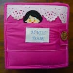 Quiet Book „Micuță prințesă”, Quiet Book Montessori, Jucărie educativă, Quiet Book de activități