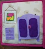 Quiet Book „Micuță prințesă”, Quiet Book Montessori, Jucărie educativă, Quiet Book de activități - imagine 9