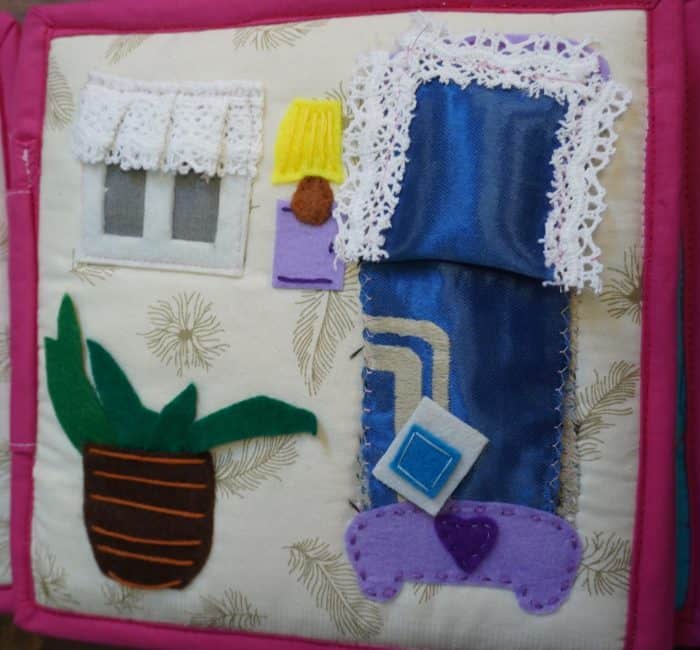 Quiet Book „Micuță prințesă”, Quiet Book Montessori, Jucărie educativă, Quiet Book de activități - imagine 8