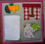 Quiet Book „Micuță prințesă”, Quiet Book Montessori, Jucărie educativă, Quiet Book de activități - imagine 3