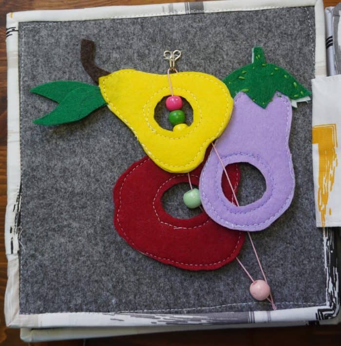 Quiet Book „Hai la Joaca”, Quiet Book Montessori, Jucărie educativă, Quiet Book de activități - imagine 8