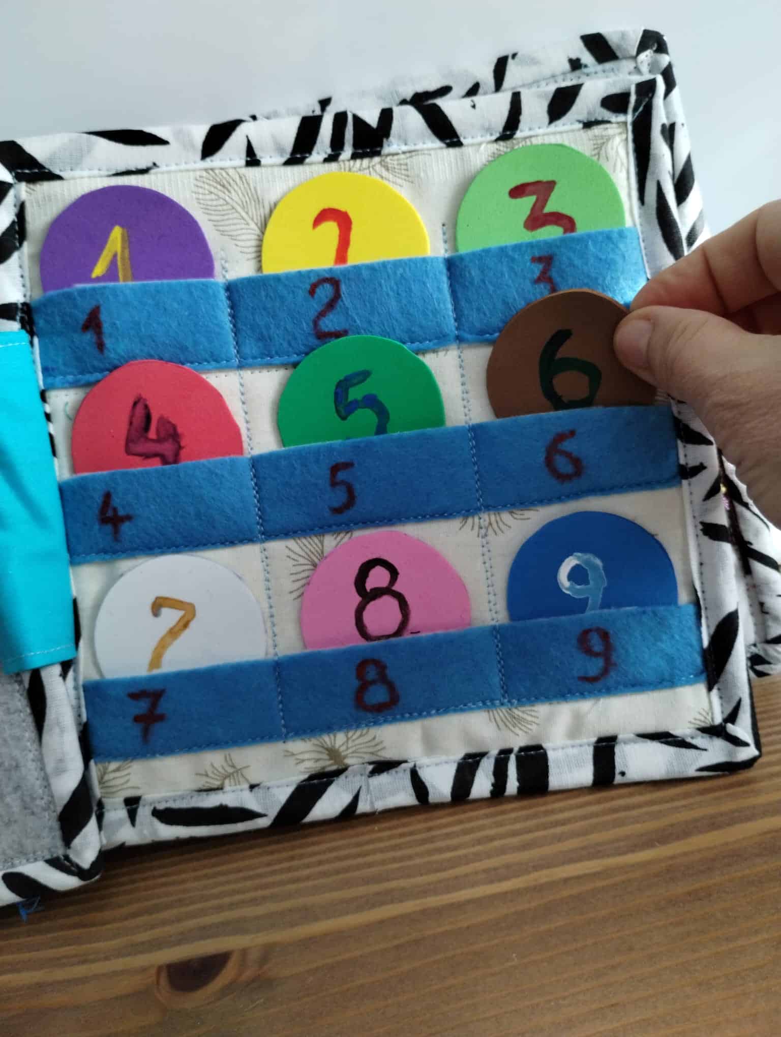 Quiet book hantmade Floarea Soarelui 7 Quiet Book „Floarea Soarelui”, Quiet Book Montessori, Jucărie educativă, Quiet Book de activități (copie) - imagine 7