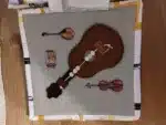 Jucării de lemn pentru copii, instrumente muzicale și decor pentru joc și învățare. Set oportun pentru dezvoltarea creativității și imaginației.