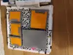 Palete de joacă pentru lemn și textile, ideal pentru activități creative educative copii.