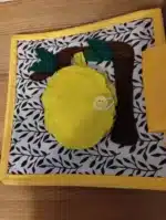 Quiet book handmade din fetru "Pisicuta Rosie" - imagine 3
