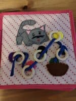 Quiet book handmade din fetru "Soricelul" - imagine 6
