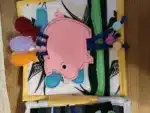 Quiet book handmade din fetru "Tweety" - imagine 11