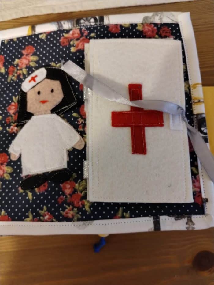 Quiet book handmade din fetru "Tweety" - imagine 4