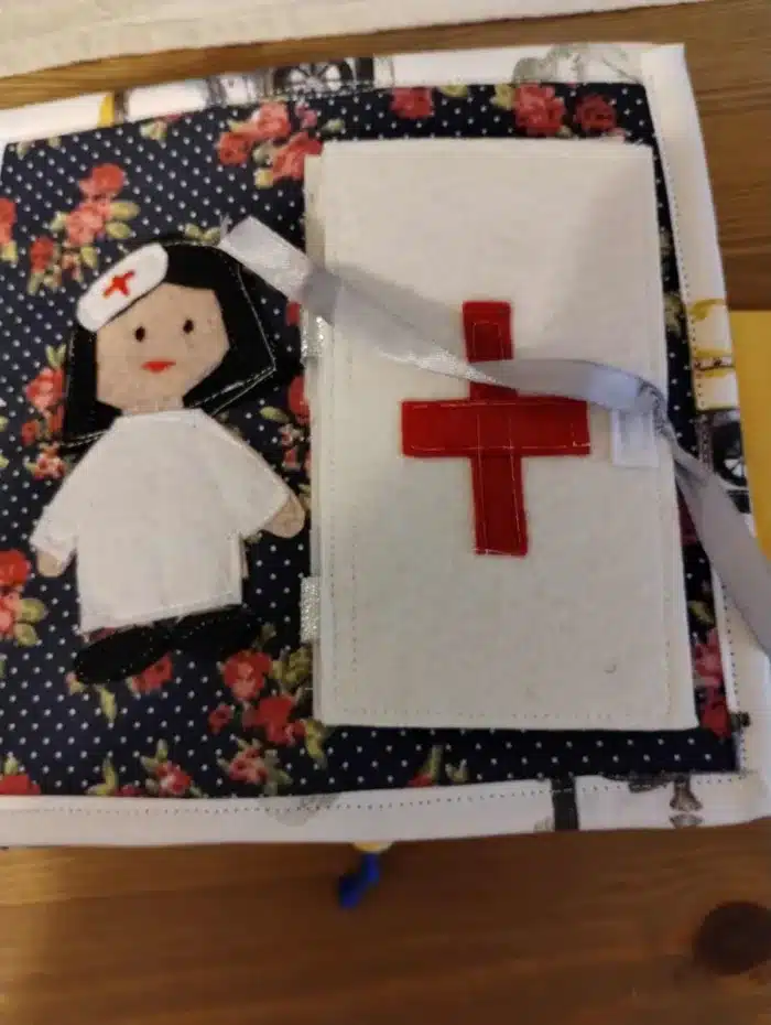 Quiet book handmade din fetru "Tweety" - imagine 4