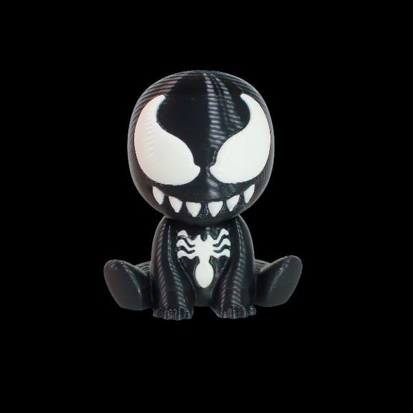 Figurina de colecție Venom din seria Marvel, jucărie de pluș pentru copii fani supereroi, decor pentru cameră.