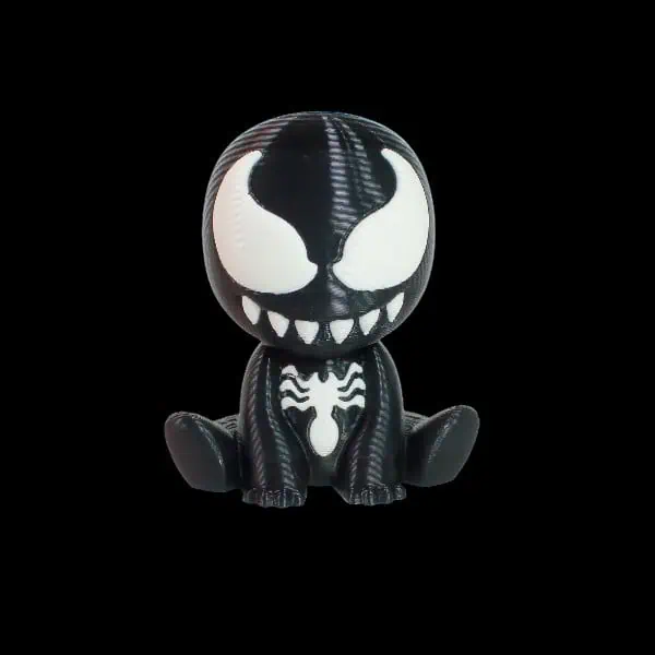 Figurina de colecție Venom din seria Marvel, jucărie de pluș pentru copii fani supereroi, decor pentru cameră.