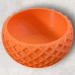 Portiță din plastic pentru copii, jucării și mestesuguri, culoare portocalie, rânduiți, distractivă și durabilă.