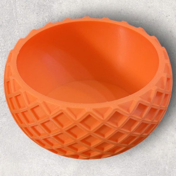Portiță din plastic pentru copii, jucării și mestesuguri, culoare portocalie, rânduiți, distractivă și durabilă.