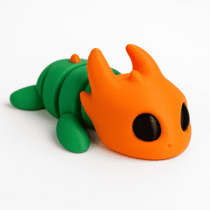 jucarie printata 3d baby fury-2 Jucărie de pluș în formă de insectă colorată pentru copii.