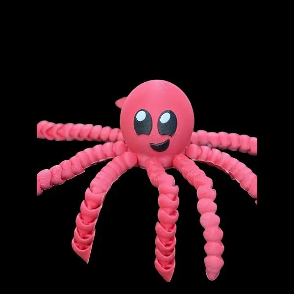 Baloane și jucării pentru copii cu decor octopus roz, perfect pentru petreceri și jocuri creative.