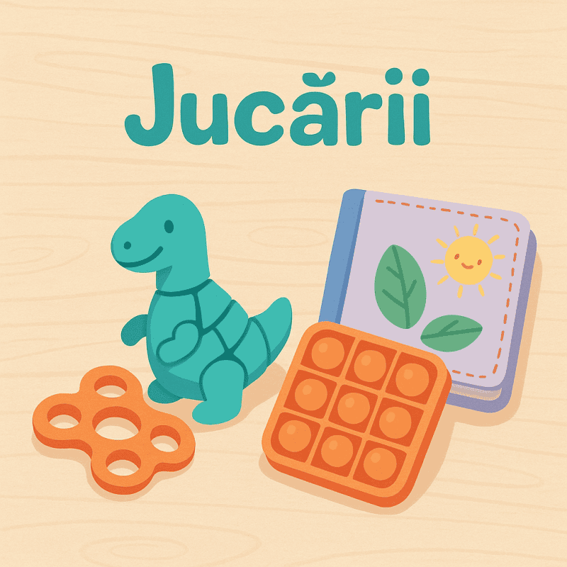 Jucării din lemn pentru copii, set educațional și jucării de dezvoltare timpurie.