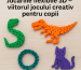 Jucării felxibile 3D pentru copii, jucării creative și educative pentru dezvoltarea lor.